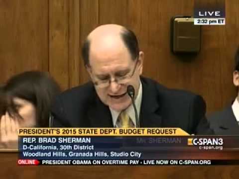 Congressman Sherman Questions Secretary of State Kerry at a Hearing on the Foreign Affairs Budget