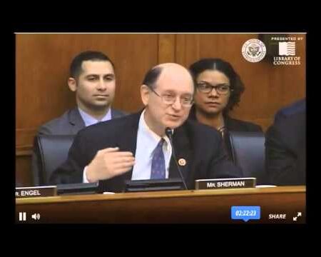 Rep. Brad Sherman Urges Secretary Kerry to have the Courage to Recognize the Armenian Genocide