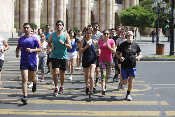 The Yerevan Half Marathon will take place on October 4 (Source: ArmeniaMarathon.org)