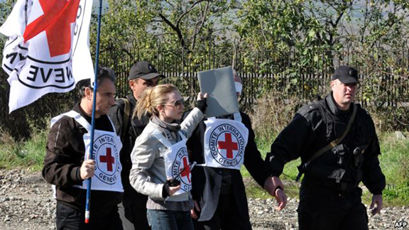 The International Committee of the Red Cross announced the repatriation of an Azeri woman three days after crossing into Armenia. (Source: RFE/RL)