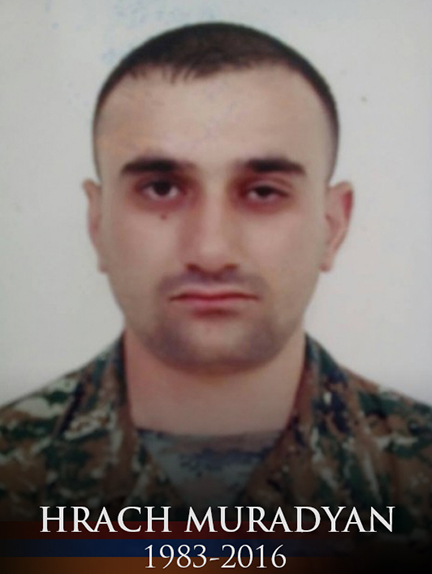 Hrach Muradyan, fallen soldier