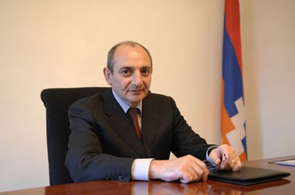 Nagorno-Karabakh President Bako Sahakyan (Source: Armenpress)