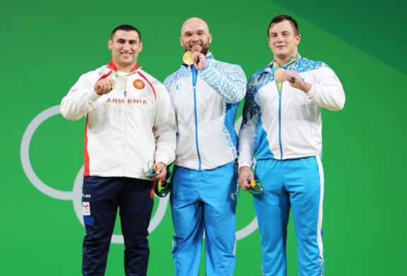 Simon Martirosyan after his silver medal win