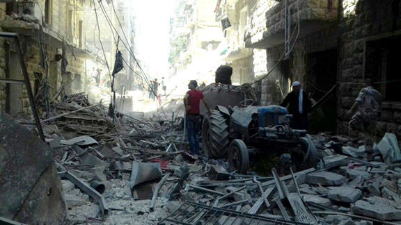 Aleppo, Syria in August, 2016 (Photo: International Committee of the Red Cross)