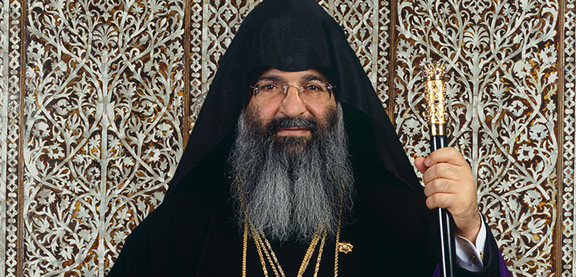 Archbishop Mesrob Mutafyan (Source: Agos)