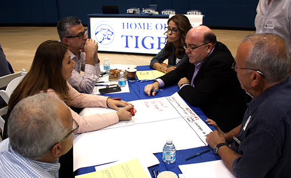 Participants during one of the Group Activities