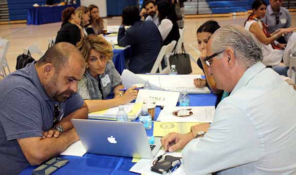 Participants during one of the Group Activities