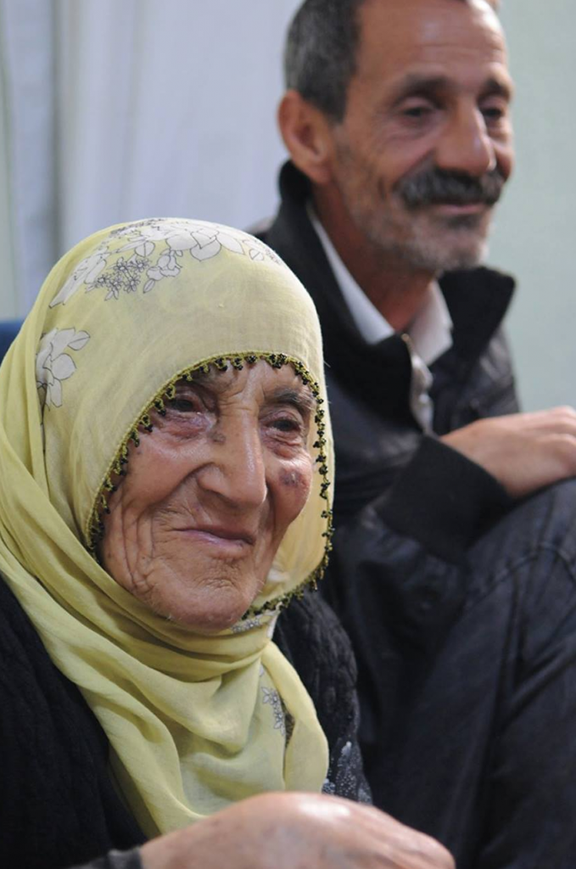 Recai with his mother-in-law, an Armenian Genocide survivor, Asiya (Photo: Matthew Karanian)