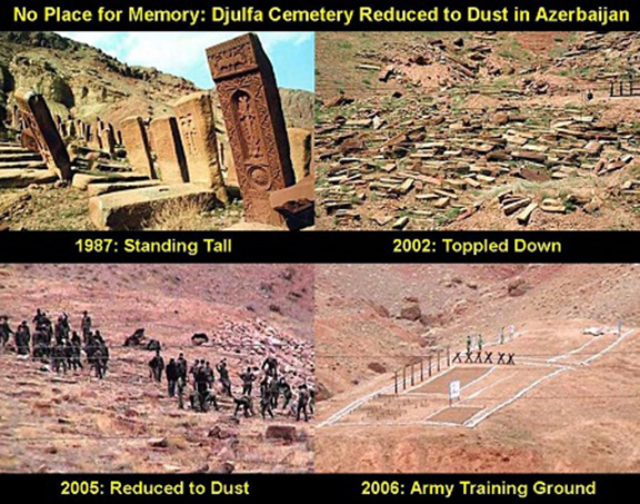 Djulfa cemetery destruction timeline