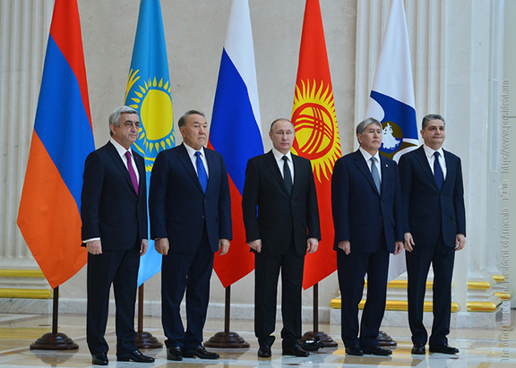 The Supreme Eurasian Economic Council of the Eurasian Economic Union met in St. Petersburg on Dec. 26, 2016 (Photo: president.am)