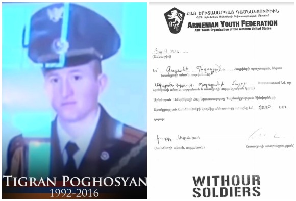 Tigran Poghosyan, fallen soldier