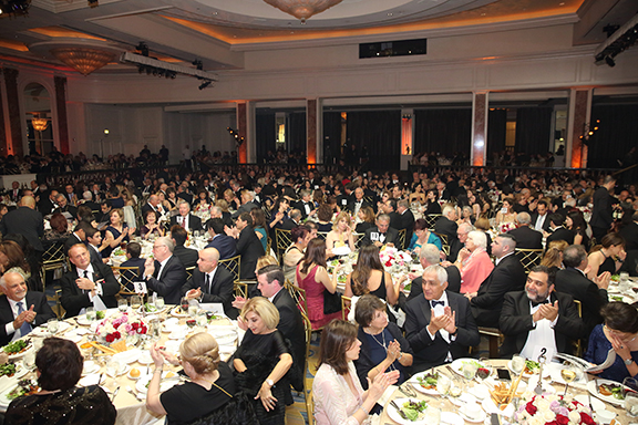 Scene from the gala
