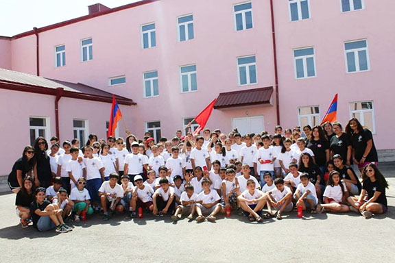AYF Youth Corps participants in Martuni in 2014 