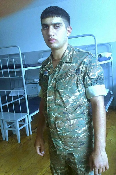 Armenian serviceman Garik Vardanyan (born in 1996), who was severely wounded by Azerbaijani fire on Dec. 20, 2016, succumbed to his wounds Sunday evening.