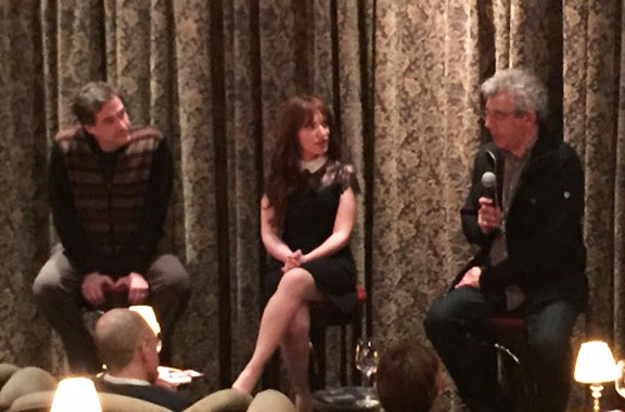 (From left to right) The Other Side of Home producer, Rob Fried, director Naré Mkrtchyan, and actor-writer, Eric Bogosian during Q&A