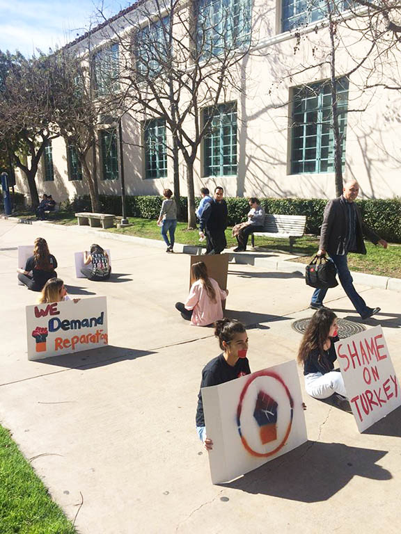 Glendale Community College ASA joins in the Stain of Denial protest