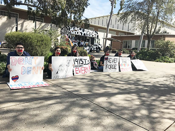 Stain of Denial participants at UC Riverside